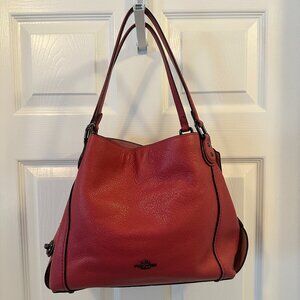 Coach Edie Shoulder - Triple Compartment - EUC